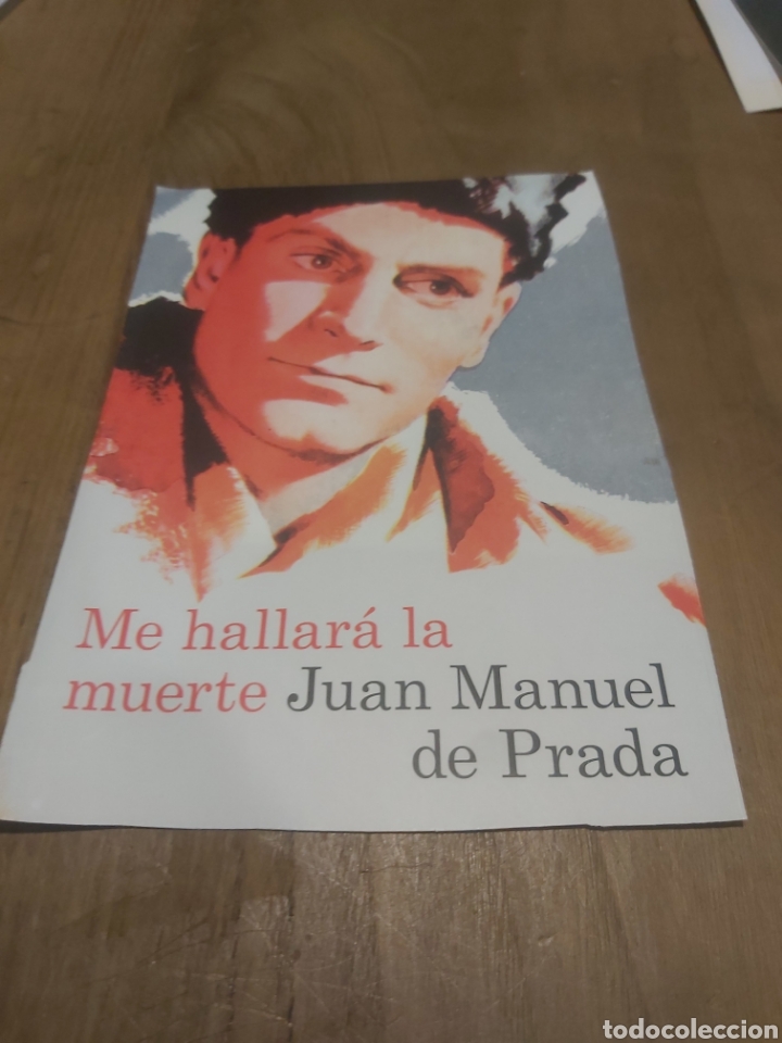 Collezionismo: RECIRTE PIRTADA JYAN MANUEL DE PRADA ME HALLAR&Aacute; LA MUERTE