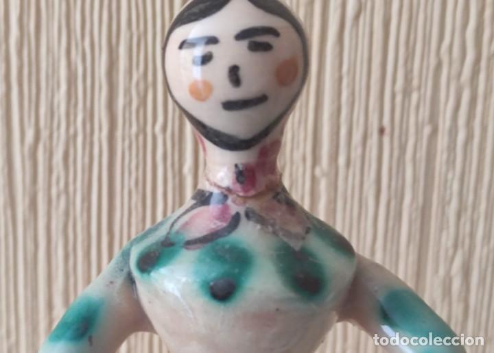 Coleccionismo: Campana con forma de mujer - Foto 5