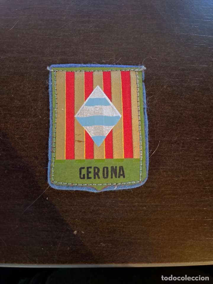 Coleccionismo: Antiguo parche Gerona - Foto 1