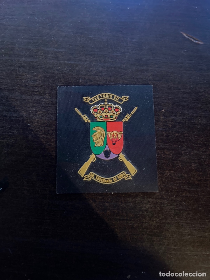 Collectionnisme: Parche distintivo ense&ntilde;anza de tropa