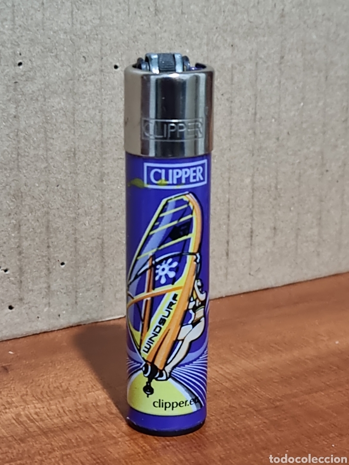 Coleccionismo: MECHERO CLIPPER WINDSURF - Foto 1