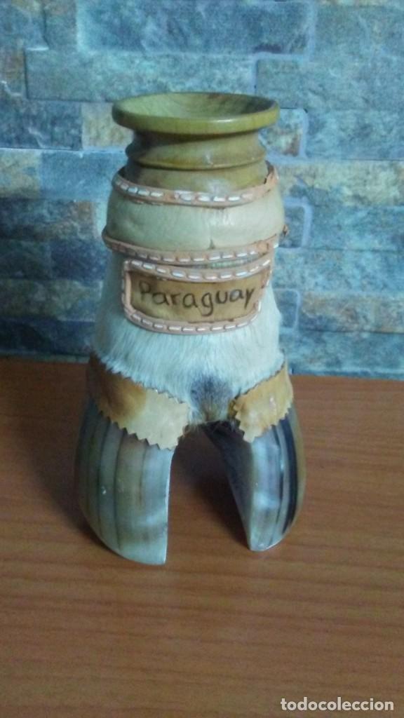Coleccionismo: VASO PEZU&Ntilde;A PARAGUAY - Foto 2