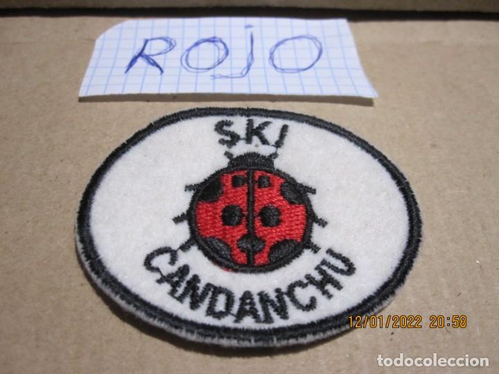 Coleccionismo: PARCHE DE TELA BORDADO DE CANDANCHU - Foto 1
