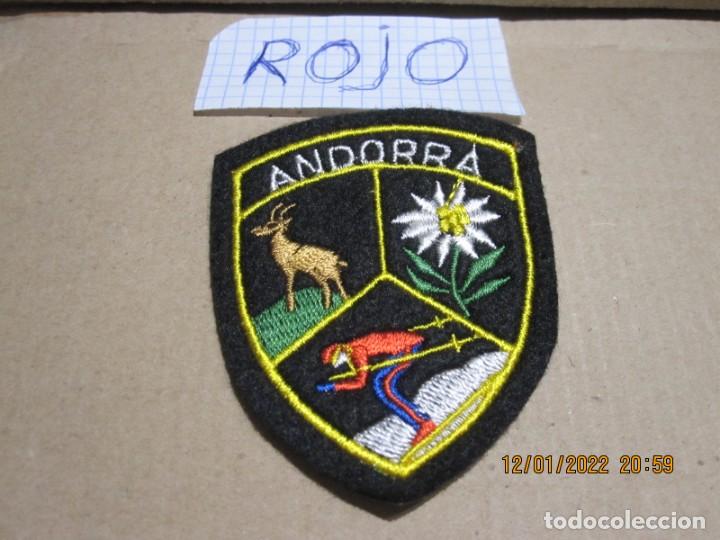 Coleccionismo: PARCHE DE TELA BORDADO DE ANDORRA