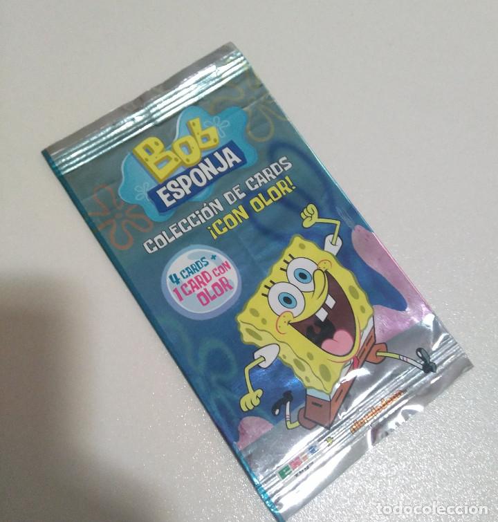 Coleccionismo: sobre VACIO de cartas olor sin cromos antiguo panini bob esponja spongebob sponge bob