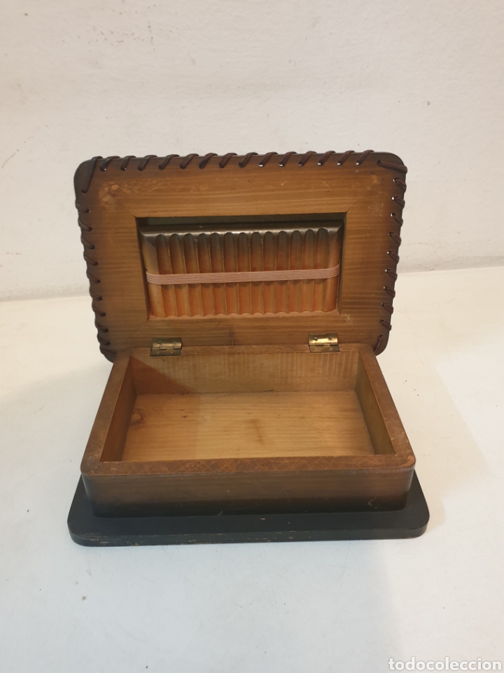 Coleccionismo: CAJA CIGARROS MADERA - Foto 2