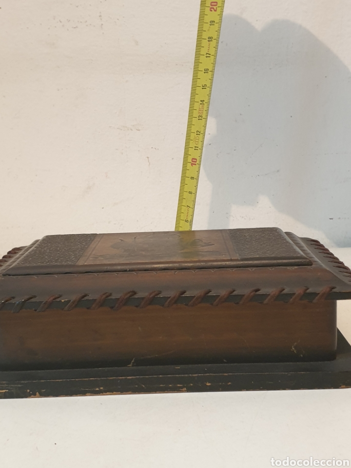Coleccionismo: CAJA CIGARROS MADERA - Foto 4