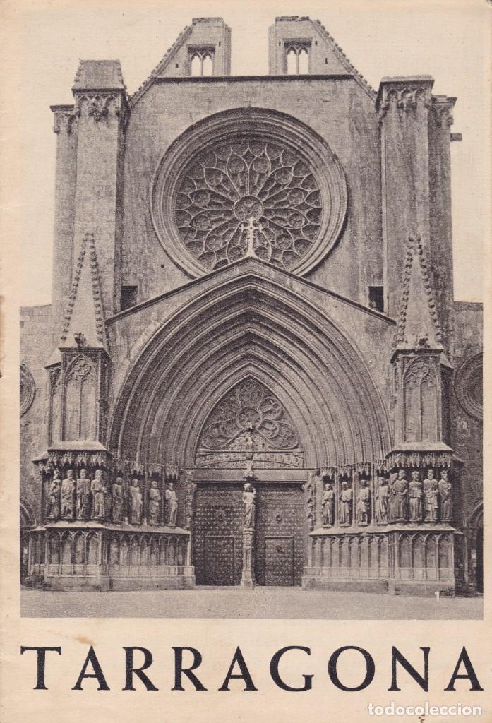 Coleccionismo: programa turismo Tarragona sindicato de iniciativa de Tarragona 11x17 ctms. 4 p&aacute;gs.