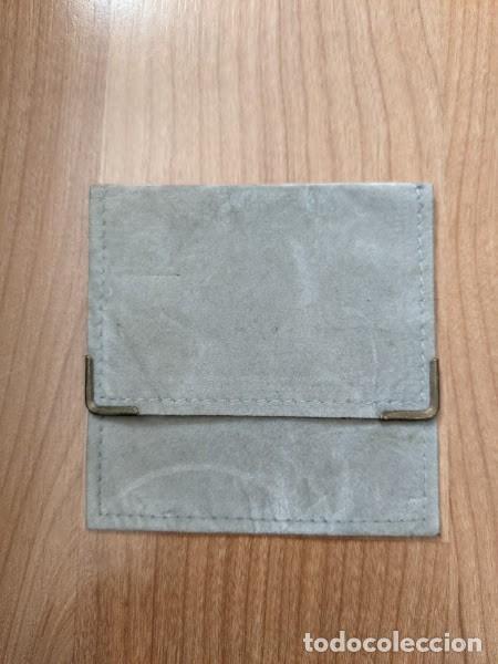 Colecionismo: BOLSITA BISUTERIA TERCIOPELO GRIS 9 X 9