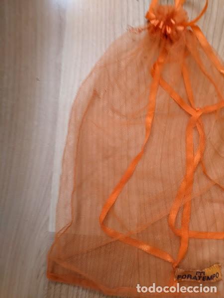 Collezionismo: BOLSA NARANJA TRANSPARENTE &laquo;FORA TEMPO&raquo; 30 X 19