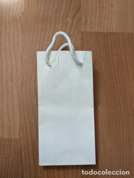 Colecionismo: BOLSA BISUTERIA PAPEL BLANCA CON ASAS 16 X 8