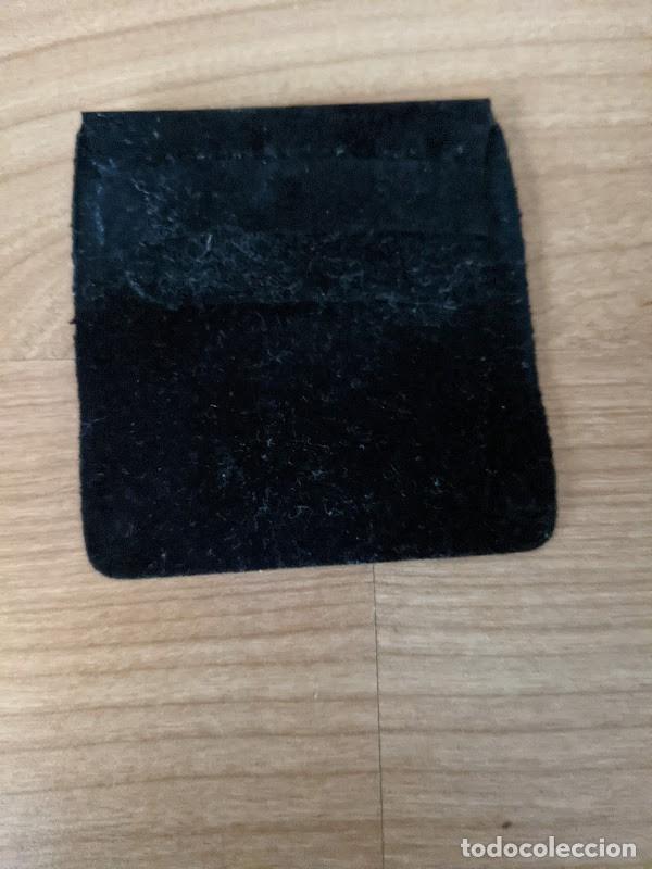Colecionismo: BOLSA BISUTERIA CUADRADA TERCIOPELO NEGRO 6 X 6