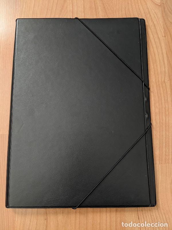 Colecionismo: CARPETA GOMAS NEGRA 33 X 23