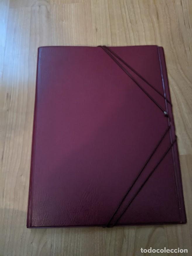 Collezionismo: CARPETA GOMAS GRANATE SARO 25 X 33