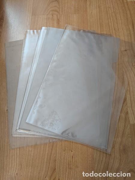 Colecionismo: LOTE 6 DOSIERS TRANSPARENTES 32,5 X 23