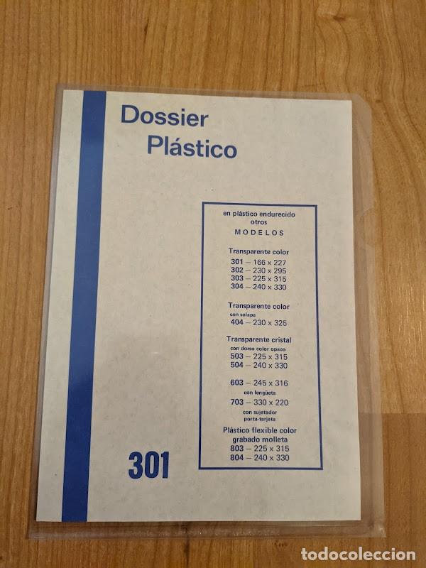 Colecionismo: DOSIER TRANSPARENTE TAMA&Ntilde;O CUARTILLA