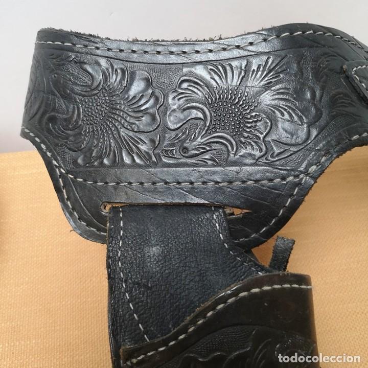 Coleccionismo: Cintur&oacute;n con Funda de Pistola: - Foto 6