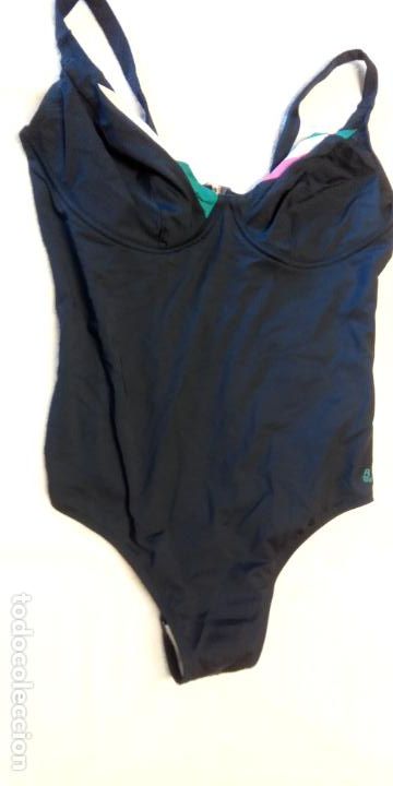 Collezionismo: BA&Ntilde;ADOR DE MUJER. COLOR AZUL. TALLA L.