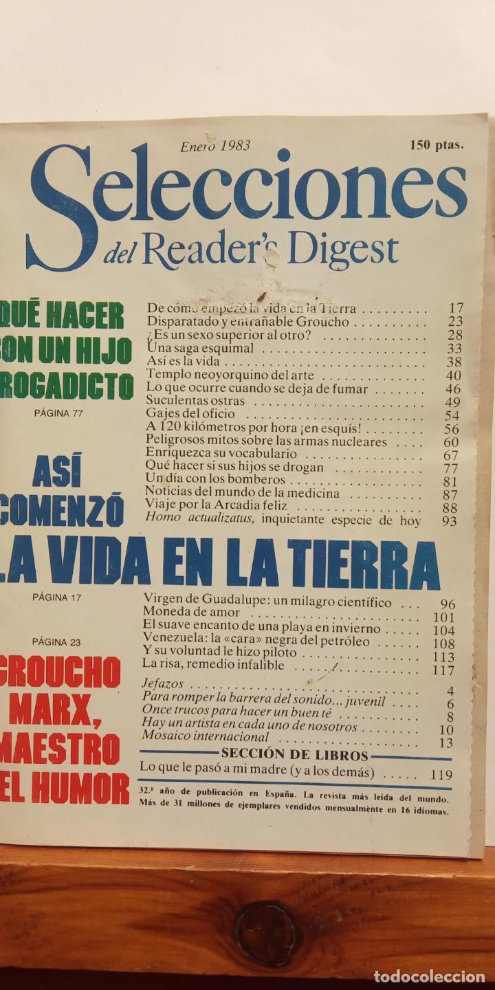 Coleccionismo: SELECCIONES DEL READERS DIGEST. ENERO DE 1983 - Foto 1