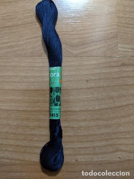 Sammeln: MADEJA DE HILO PARA BORDAR ALGOD&Oacute;N 100% ANCORA AZUL N&ordm; 415