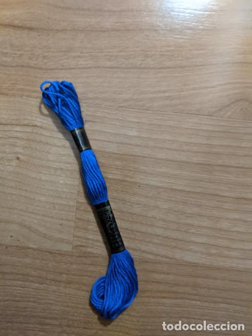 Colecionismo: MADEJA DE HILO PARA BORDAR ALGOD&Oacute;N 100% MOON BRAND AZUL 306