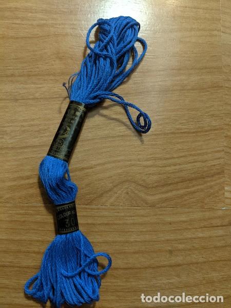 Collectionnisme: MADEJA DE HILO PARA BORDAR ALGOD&Oacute;N 100% MOON BRAND AZUL 306