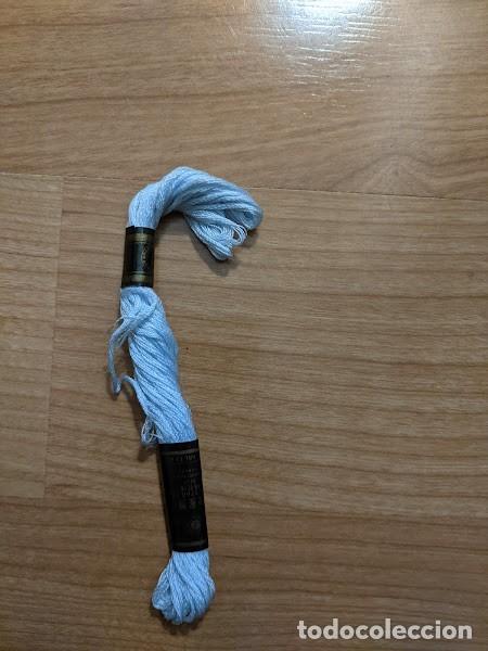Colecionismo: MADEJA DE HILO PARA BORDAR ALGOD&Oacute;N 100% GOLDEN STAR BRAND AZUL 301