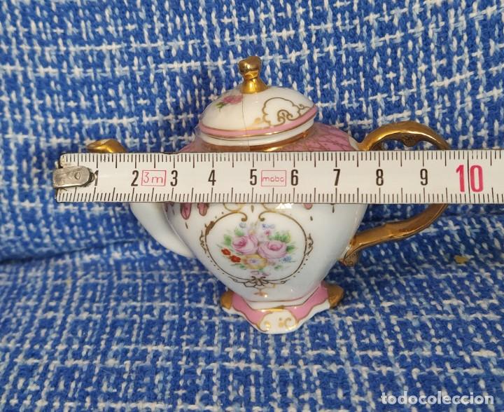 Coleccionismo: mini tetera porcelana - Foto 2