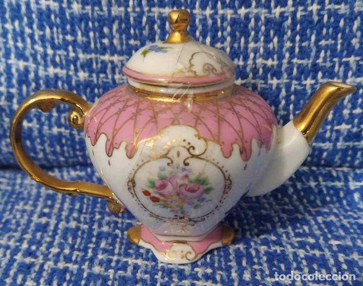 Coleccionismo: mini tetera porcelana - Foto 3