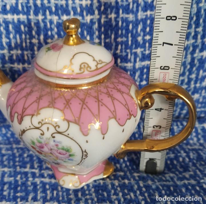 Coleccionismo: mini tetera porcelana - Foto 4