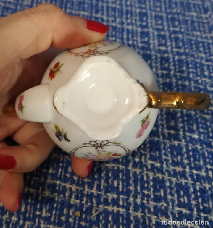 Coleccionismo: mini tetera porcelana - Foto 5