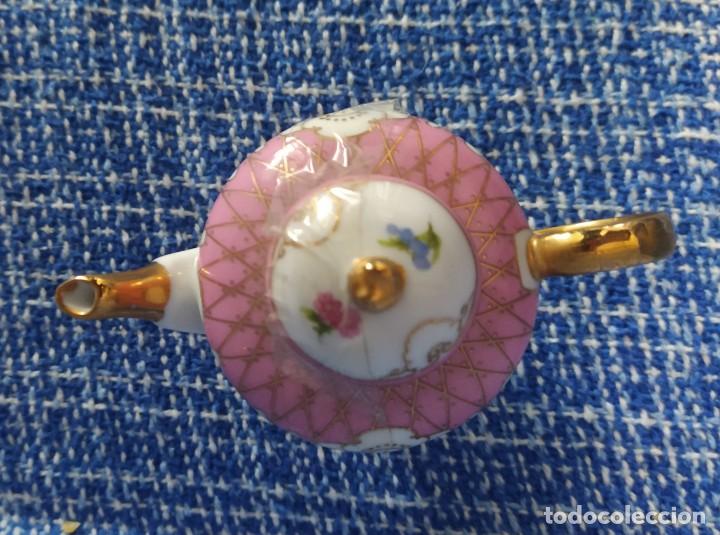 Coleccionismo: mini tetera porcelana - Foto 6