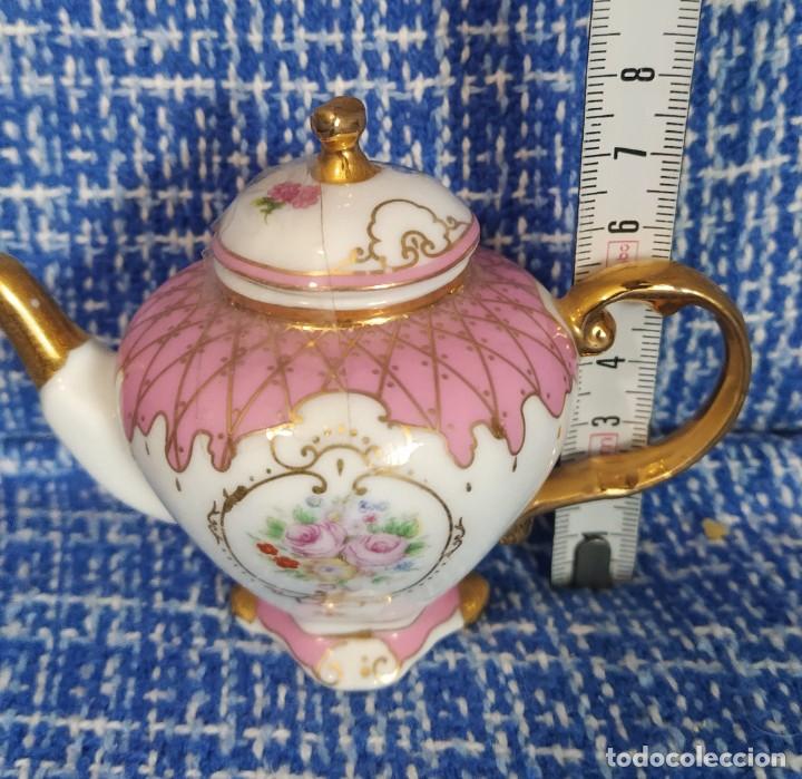 Coleccionismo: mini tetera porcelana - Foto 7