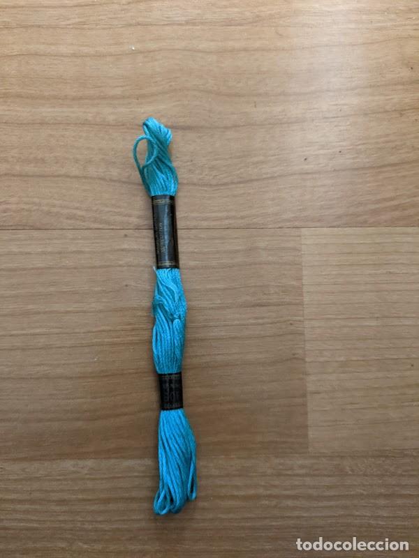 Colecionismo: MADEJA DE HILO PARA BORDAR ALGOD&Oacute;N 100% MOON BRAND VERDE 606