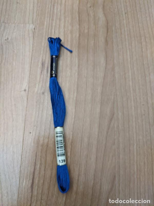 Collectionnisme: MADEJA DE HILO PARA BORDAR ALGOD&Oacute;N 100% ANCORA AZUL 139