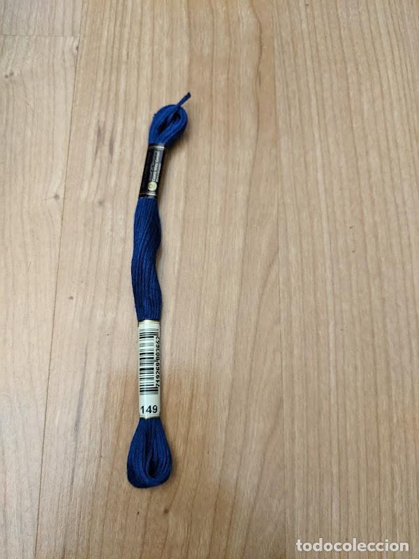 Sammeln: MADEJA DE HILO PARA BORDAR ALGOD&Oacute;N 100% ANCORA AZUL 149
