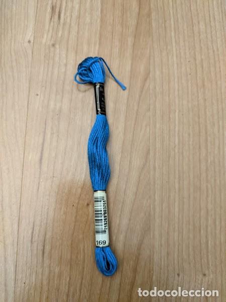 Colecionismo: MADEJA DE HILO PARA BORDAR ALGOD&Oacute;N 100% ANCORA AZUL 169