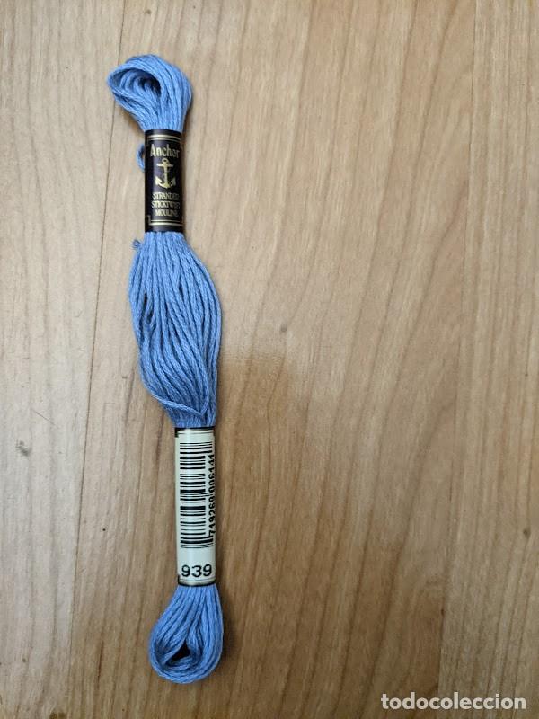 Sammeln: MADEJA DE HILO PARA BORDAR ALGOD&Oacute;N 100% ANCORA AZUL 939