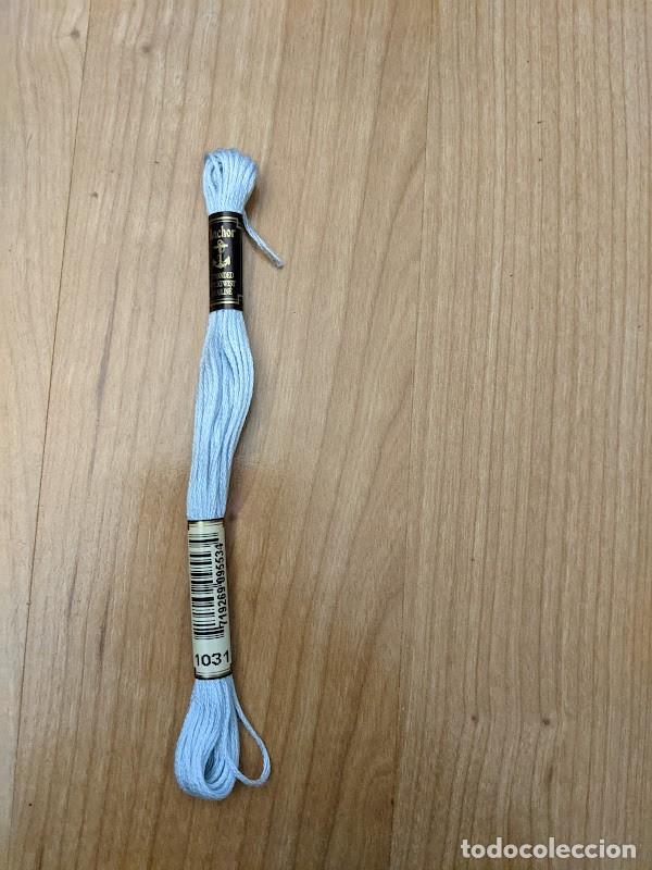 Collectionnisme: MADEJA DE HILO PARA BORDAR ALGOD&Oacute;N 100% ANCORA AZUL 1031