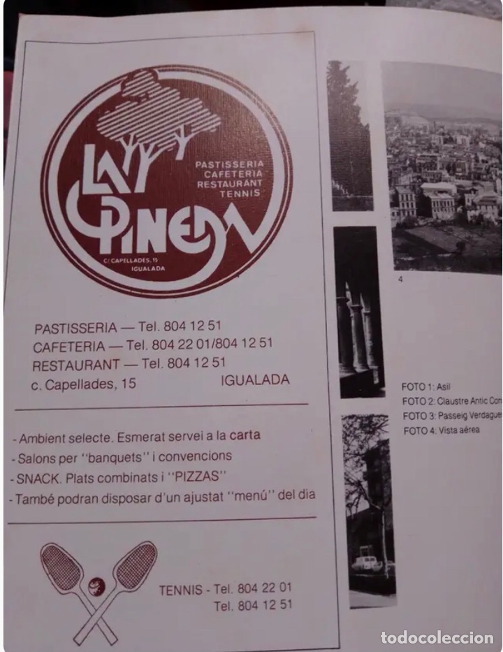 Coleccionismo: IGUALADA (LIBRO 1984) - Foto 2