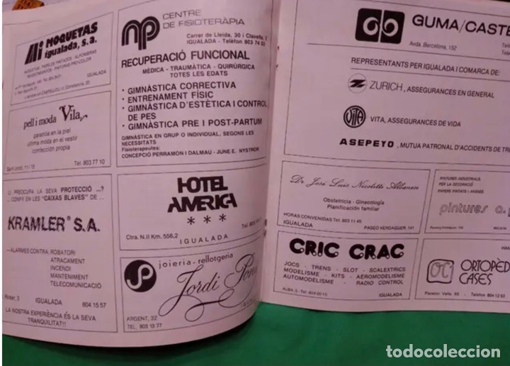 Coleccionismo: IGUALADA (LIBRO 1984) - Foto 5