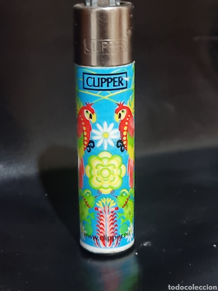 Coleccionismo: MECHERO CLIPPER LOROS