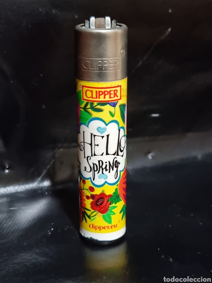 Coleccionismo: MECHERO CLIPPER HELLO SPRING 1/4