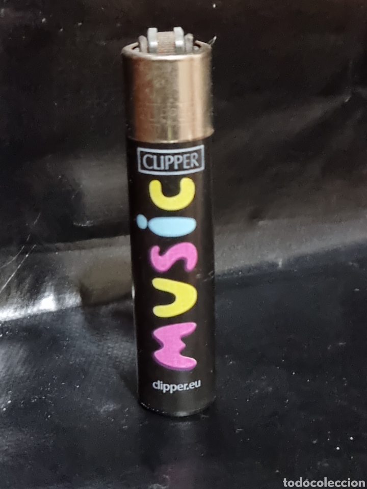 Coleccionismo: MECHERO CLIPPER MUSIC
