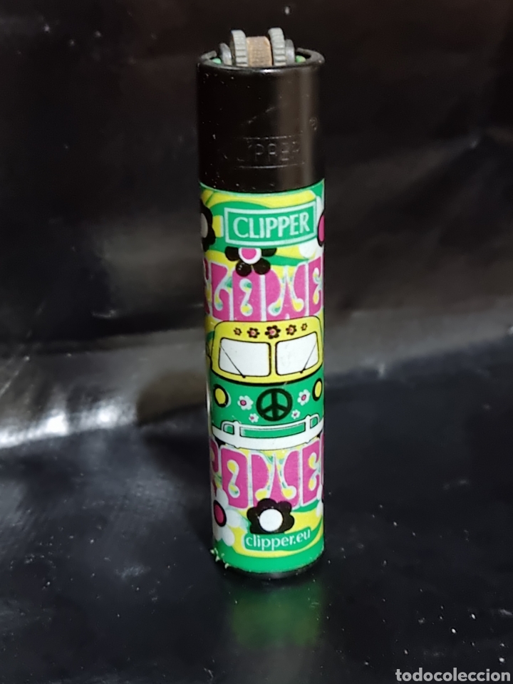 Coleccionismo: MECHERO CLIPPER HIPPIE COOL 2 1/4