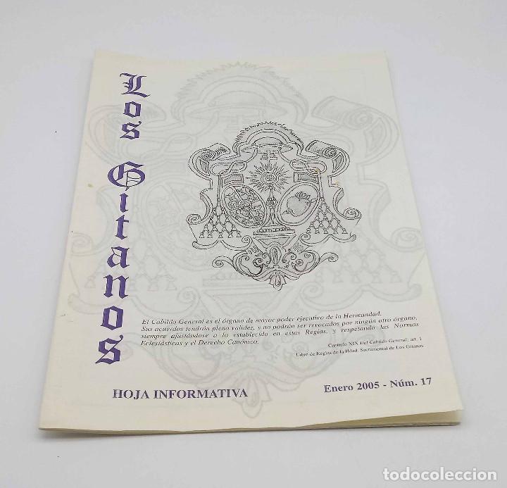 Collectionnisme: Hoja informativa 17 Hermandad Sacramental de Los Gitanos - Enero 2005 - Semana Santa Sevilla