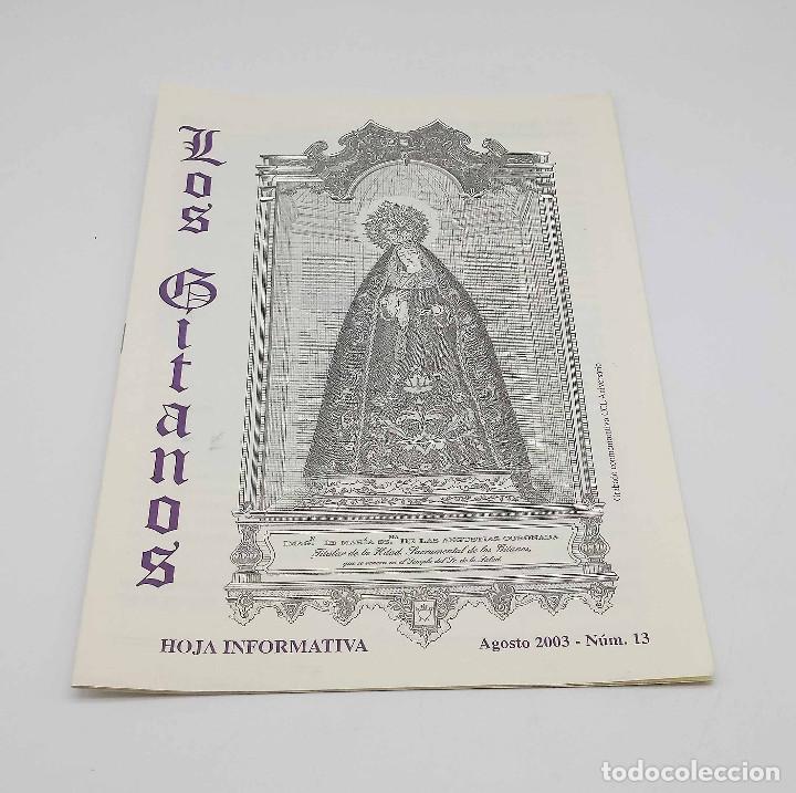 Collectionnisme: Hoja informativa 13 Hermandad Sacramental de Los Gitanos - Agosto 2003 - Semana Santa Sevilla