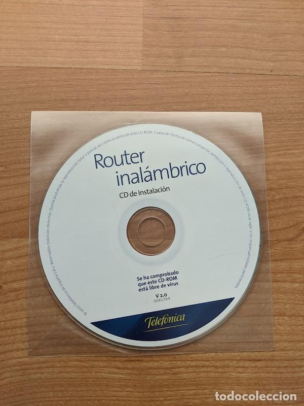 Sammeln: CD INSTALACI&Oacute;N ROUTER INAL&Aacute;MBRICO TELEF&Oacute;NICA