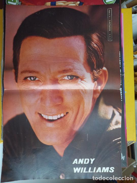 Coleccionismo: poster andy williams anuncio quesitos la vaca que rie malaga virgen