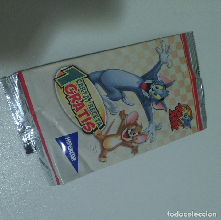 Coleccionismo: sobre de carta receta tom jerry vacio hipercor